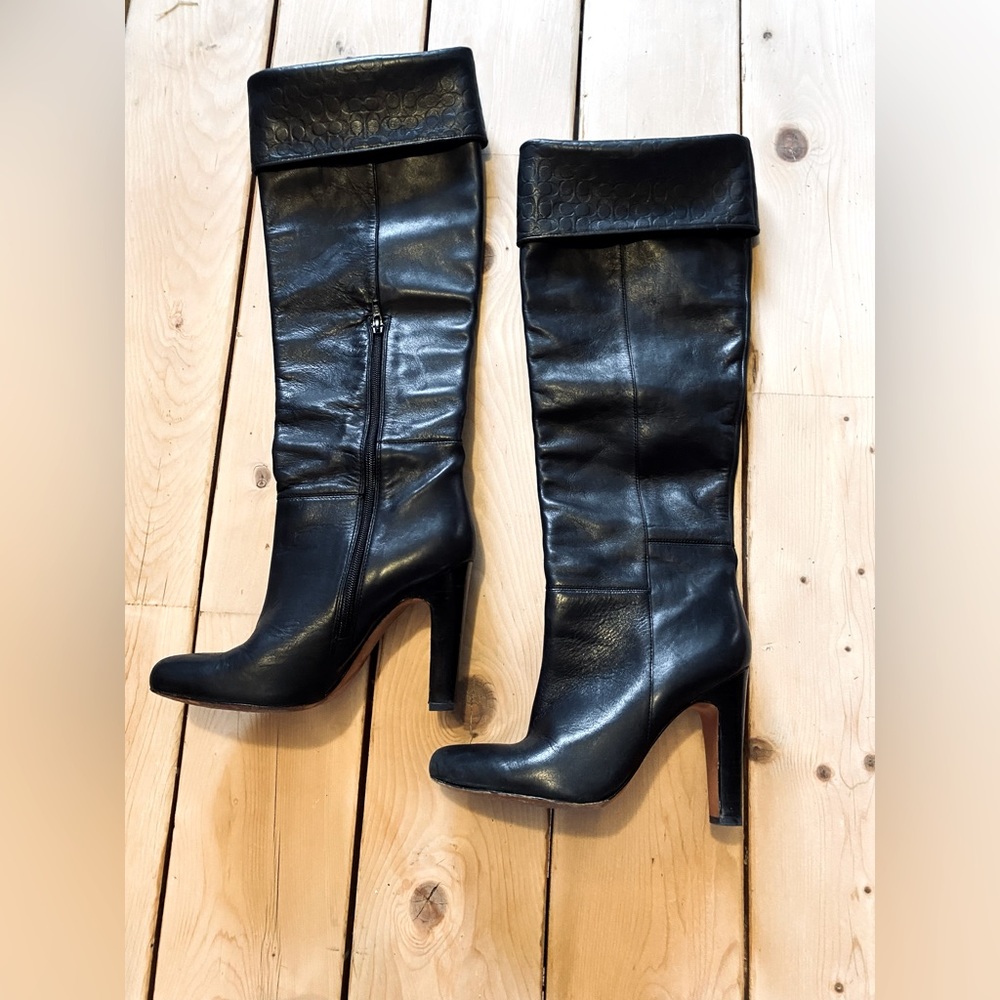Authentic COACH Thigh/Knee High Boots